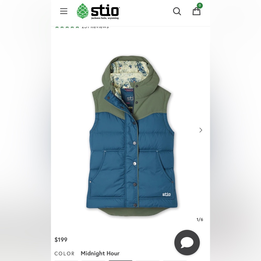Stio Woodson Down Vest – Women’s